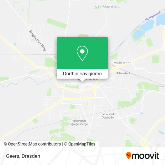Geers Karte