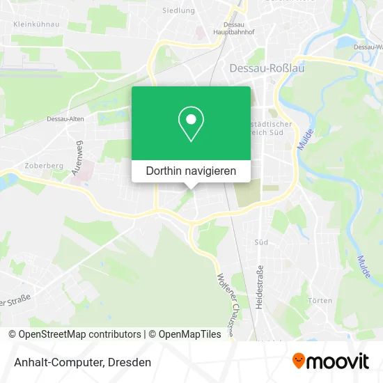 Anhalt-Computer Karte