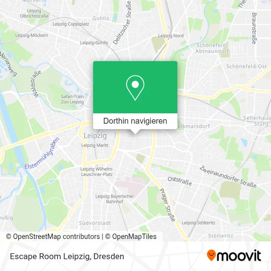 Escape Room Leipzig Karte