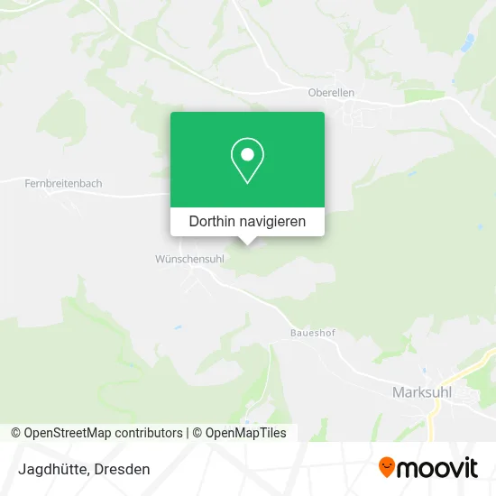 Jagdhütte Karte