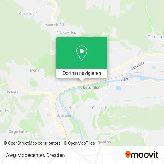 Awg-Modecenter Karte