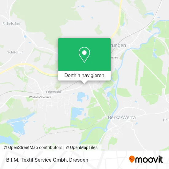 B.I.M. Textil-Service Gmbh Karte