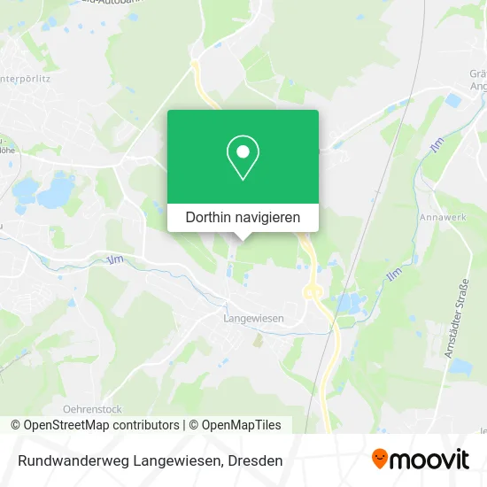Rundwanderweg Langewiesen Karte