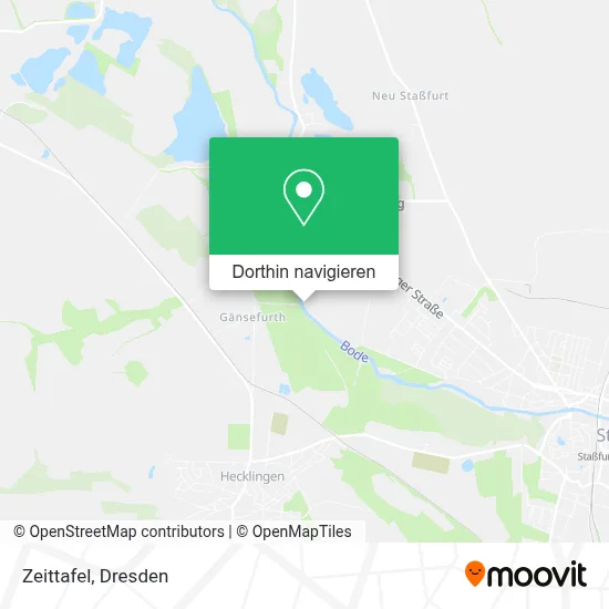 Zeittafel Karte