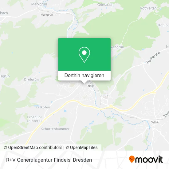 R+V Generalagentur Findeis Karte