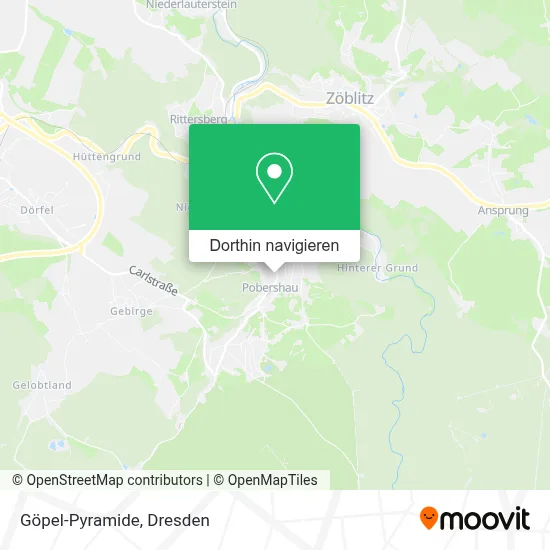 Göpel-Pyramide Karte