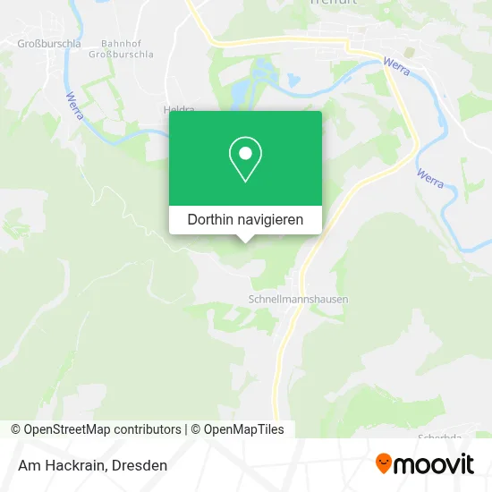 Am Hackrain Karte