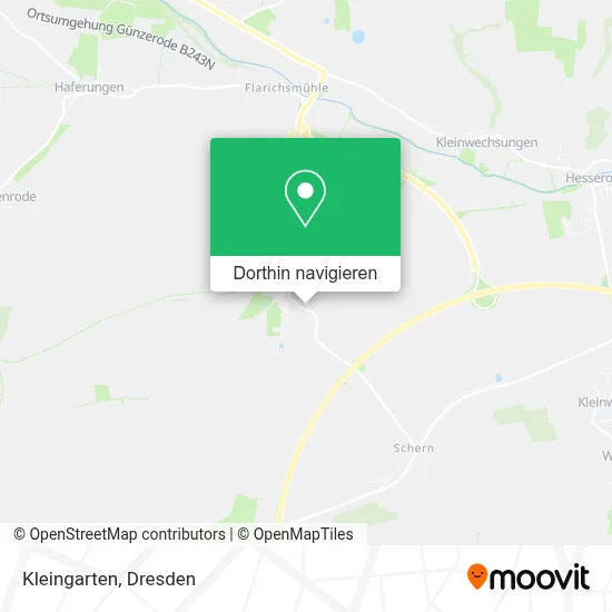 Kleingarten Karte