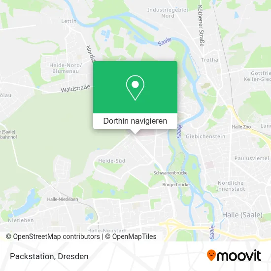Packstation Karte