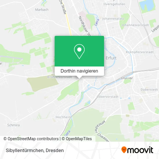 Sibyllentürmchen Karte