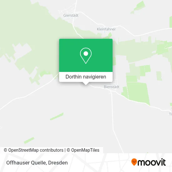 Offhauser Quelle Karte