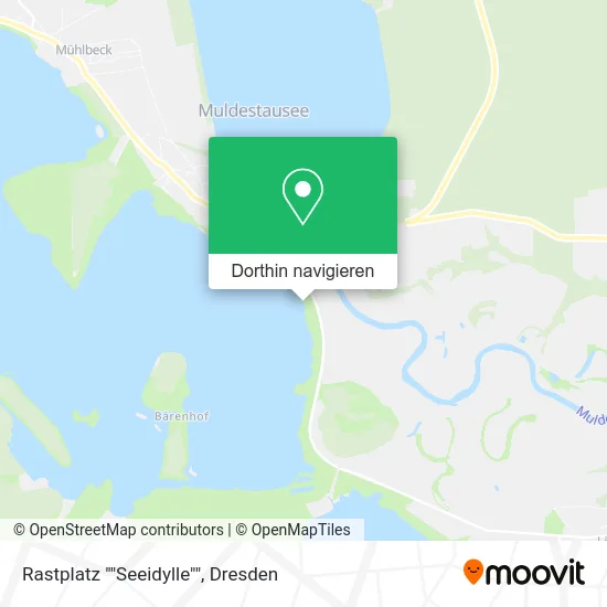 Rastplatz ""Seeidylle"" Karte