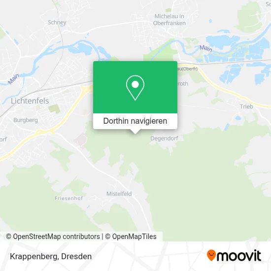 Krappenberg Karte