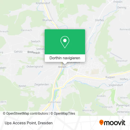 Ups Access Point Karte