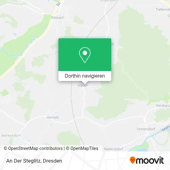 An Der Steglitz Karte