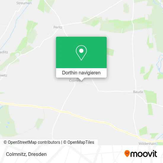 Colmnitz Karte