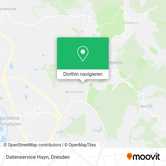 Datenservice Hayn Karte