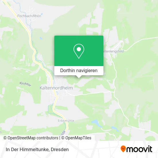 In Der Himmeltunke Karte