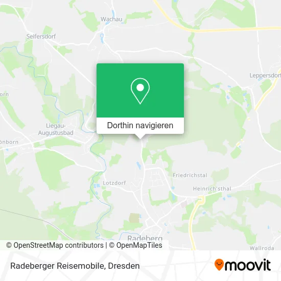 Radeberger Reisemobile Karte
