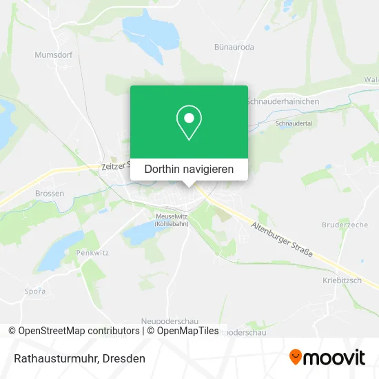 Rathausturmuhr Karte