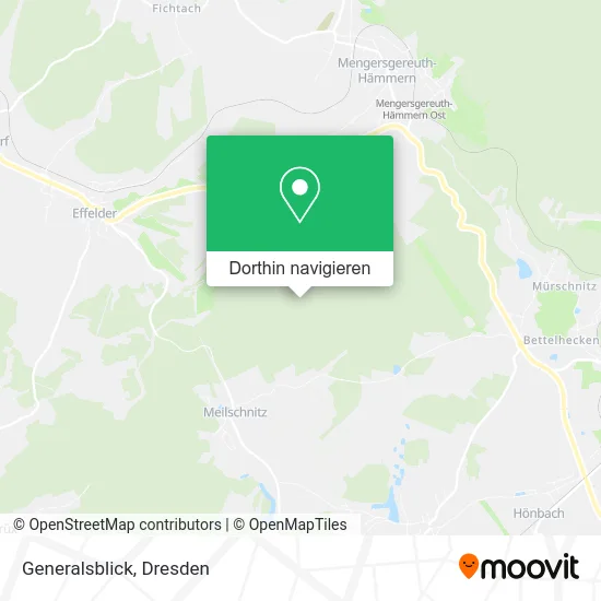 Generalsblick Karte