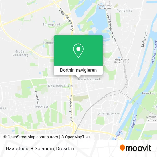 Haarstudio + Solarium Karte