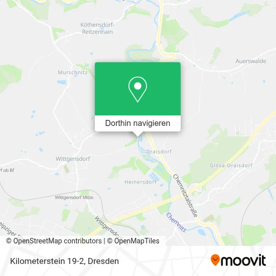 Kilometerstein 19-2 Karte