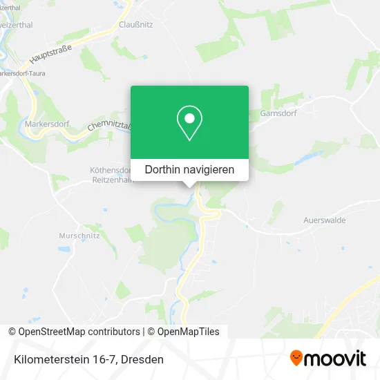 Kilometerstein 16-7 Karte