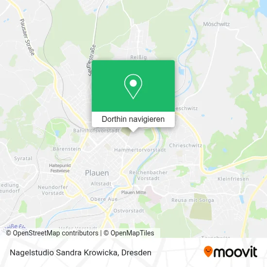 Nagelstudio Sandra Krowicka Karte