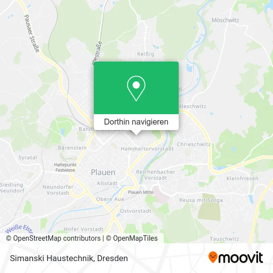 Simanski Haustechnik Karte