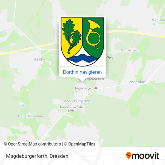 Magdeburgerforth Karte