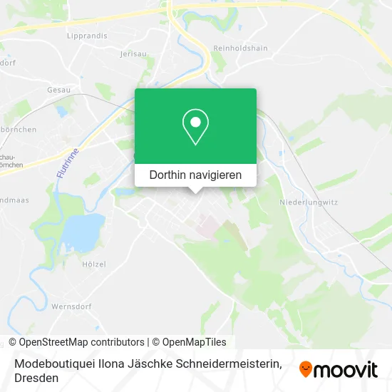 Modeboutiquei Ilona Jäschke Schneidermeisterin Karte