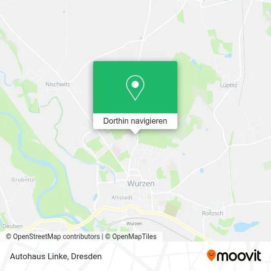 Autohaus Linke Karte