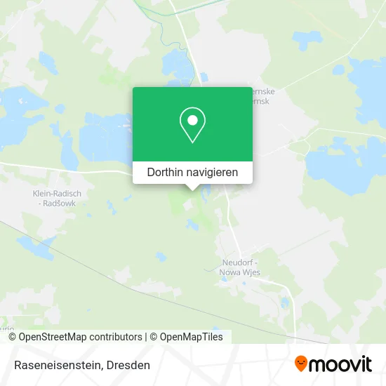 Raseneisenstein Karte