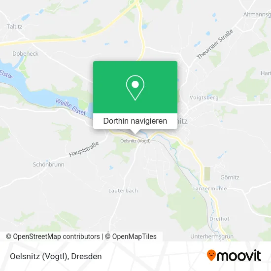 Oelsnitz (Vogtl) Karte