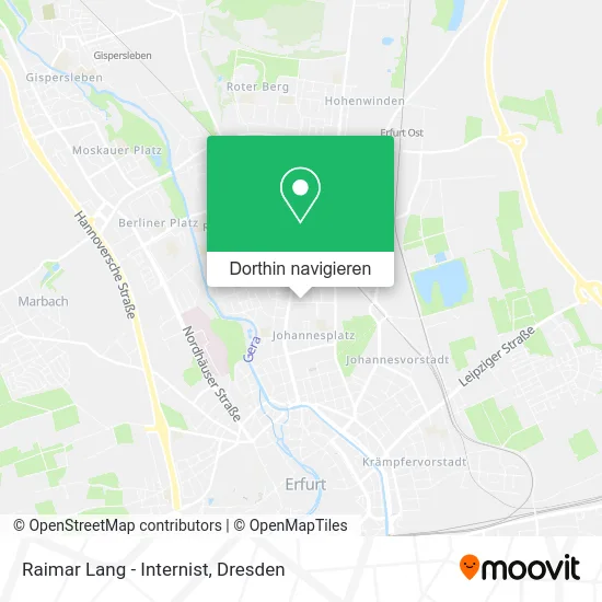 Raimar Lang - Internist Karte