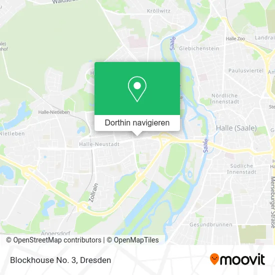 Blockhouse No. 3 Karte