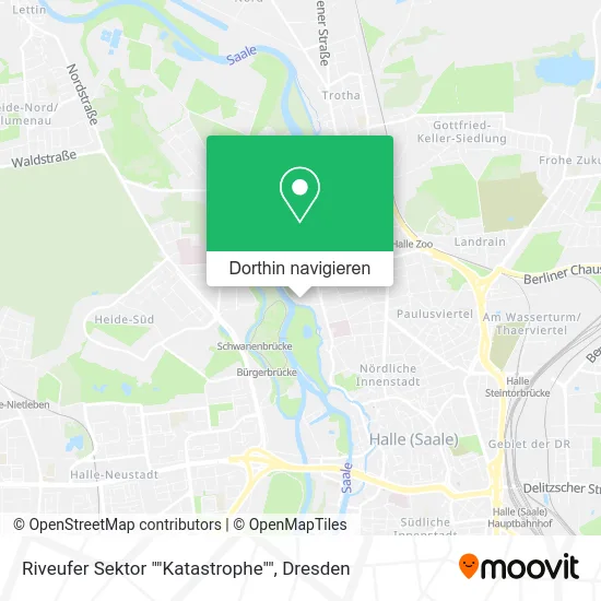 Riveufer Sektor ""Katastrophe"" Karte