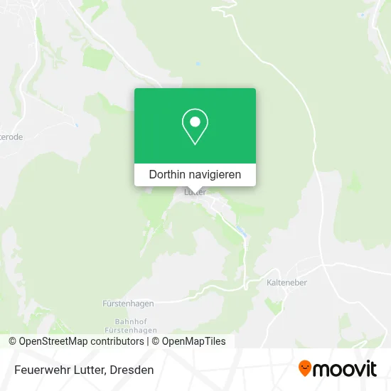 Feuerwehr Lutter Karte