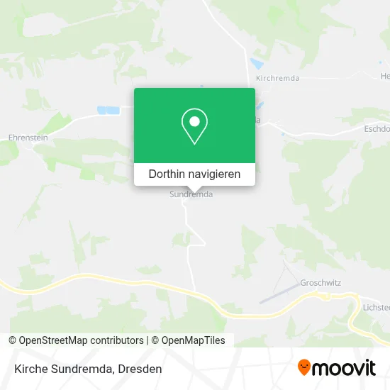 Kirche Sundremda Karte