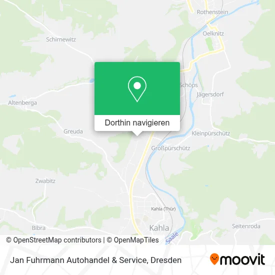 Jan Fuhrmann Autohandel & Service Karte