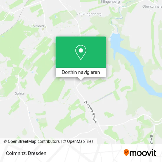 Colmnitz Karte