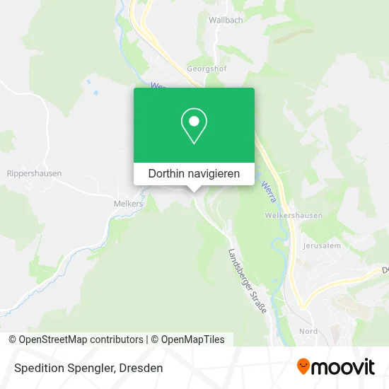 Spedition Spengler Karte