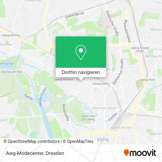 Awg-Modecenter Karte