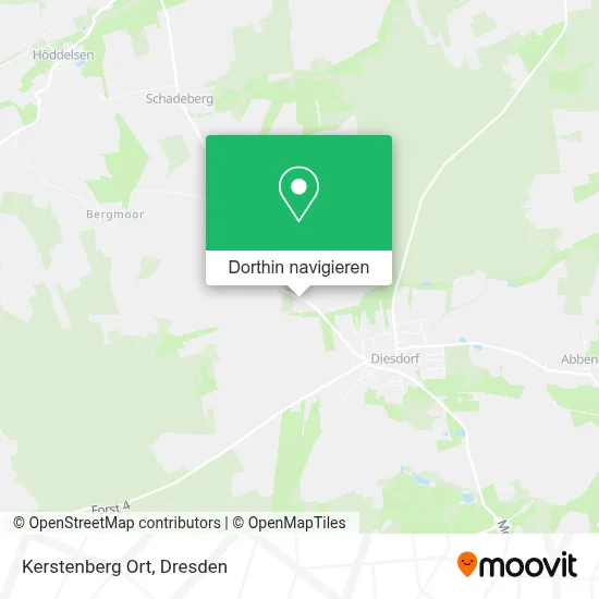Kerstenberg Ort Karte