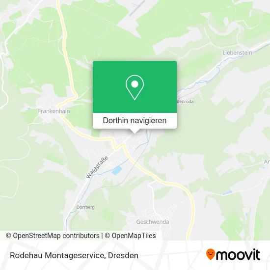 Rodehau Montageservice Karte