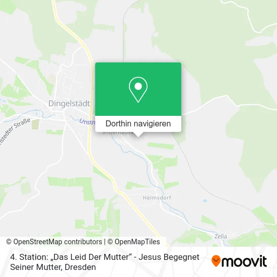 4. Station: „Das Leid Der Mutter“ - Jesus Begegnet Seiner Mutter Karte