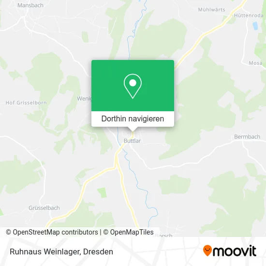 Ruhnaus Weinlager Karte