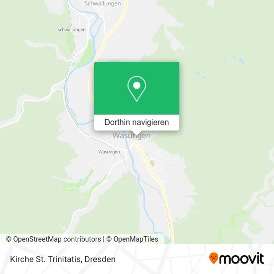 Kirche St. Trinitatis Karte