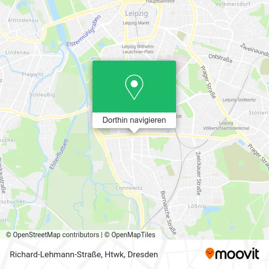 Richard-Lehmann-Straße, Htwk Karte